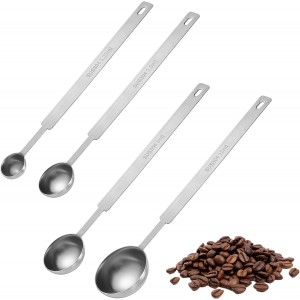 4Pcs Long Handle Measuring Spoons Set, 7...