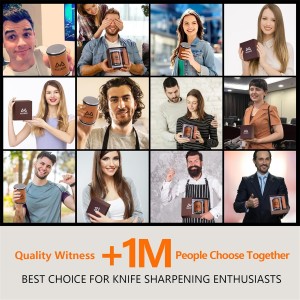 Knife Sharpener Tool Rolling Knife Sharpener Kit, Ceramic Disc Sharpeners Are Used,15°&20° Magnetic Inclination Angles Making Sharpening Easier,for Gift Teachers' Day Thanksgiving, Christmas