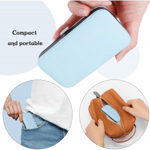 Manicure Set 8 in 1 Nail Clipper Set,RedFlow Nail Clippers,Fingernail & Toenail Clippers,Manicure Tools,Pedicure Tools,Suitable for Travel Manicure Kit,Nail Set Kit with Everything Profe (Blue)