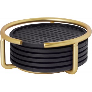 Spectrum Absorbent Coasters with Holder ...