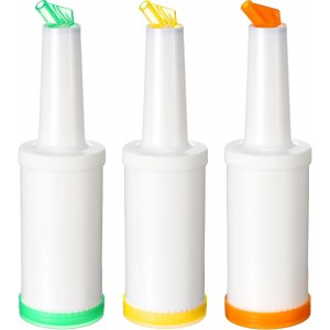 CHENGU 3 Pcs Bar Pour Colorful Juice Pou...