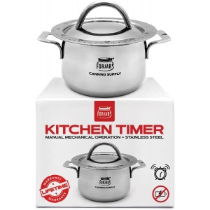 FORJARS Mechanical Kitchen Timer-for Coo...