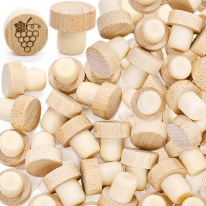60 Pieces T-Shaped Wine Corks, Reusable ...