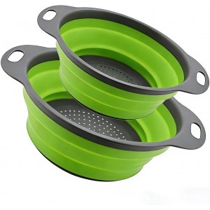 Collapsible Colander Set of 2, Folding K...