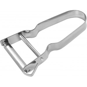3pcs Genuine Inox Handle Straight Blade Peeler for Kitchen - Star Potato & Fruit Vegetable Metal Blade Rex Speed Bar