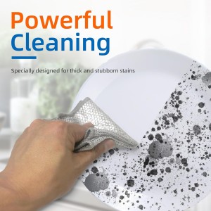 EytGva10 PCS Non Scratch Steel Scrubbers Wire Dishwashing Rags Metal Dish Cloth,Alternative to Steel Wool Scrubbers, Multifunctional Kitchen Cleaning Cloths for Pots,Pans,Dishs,Flatwarel