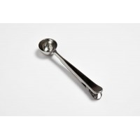 Fox Run Bag Spoon Clip, Coffee Measuring Spoon With Bag Clip, 1 Tablespoon