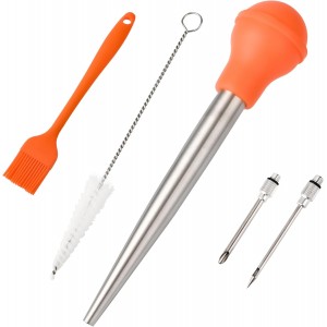 Turkey Baster, Stainless Steel Turkey Ba...