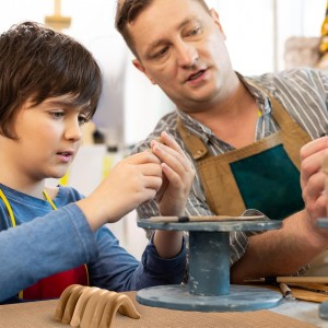 Clay Mat 5 Pack Non Skid Mat Nonstick Heat-Resistant Polymer Clay Craft Mat for DIY Crafts Projects, Clay Pottery, Bake Clay Tool Oven, 11.8 x 7.9 Inches, Copper, 579043_1_UwrFz7adx