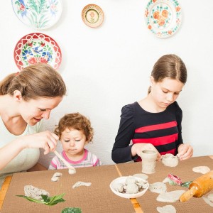 Clay Mat 5 Pack Non Skid Mat Nonstick Heat-Resistant Polymer Clay Craft Mat for DIY Crafts Projects, Clay Pottery, Bake Clay Tool Oven, 11.8 x 7.9 Inches, Copper, 579043_1_UwrFz7adx