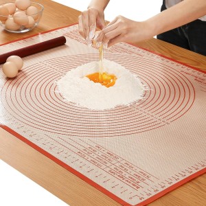 Silicone Pastry Mat 36x24 Inch Nonstick Baking Mat -Perfect for Dough, Pastry, Dough Rolling, Kneading Board, Pie Crust, Fondant, Pasta/Pizza, Kitchen Counter Mat