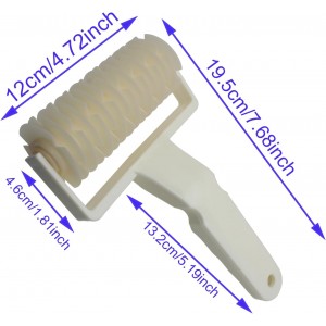 1PCS Pastry Cutter Plastic Pizza Silk Hob Household Reusable Baking Pastry Tools for Pizza and Biscuits