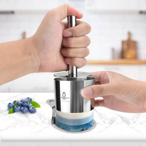 8 Pcs Cake Ring Molds, Seamless Stainless Steel Cake Cutter For Baking, 3 inch Cooking Rings with Pusher & Lifter, Dessert Mousse Molds Baking Tools, Includes 1 Pusher, 1 Lifter and 6 Rings