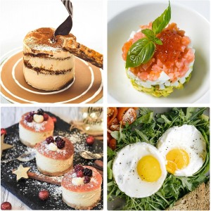 8 Pcs Cake Ring Molds, Seamless Stainless Steel Cake Cutter For Baking, 3 inch Cooking Rings with Pusher & Lifter, Dessert Mousse Molds Baking Tools, Includes 1 Pusher, 1 Lifter and 6 Rings