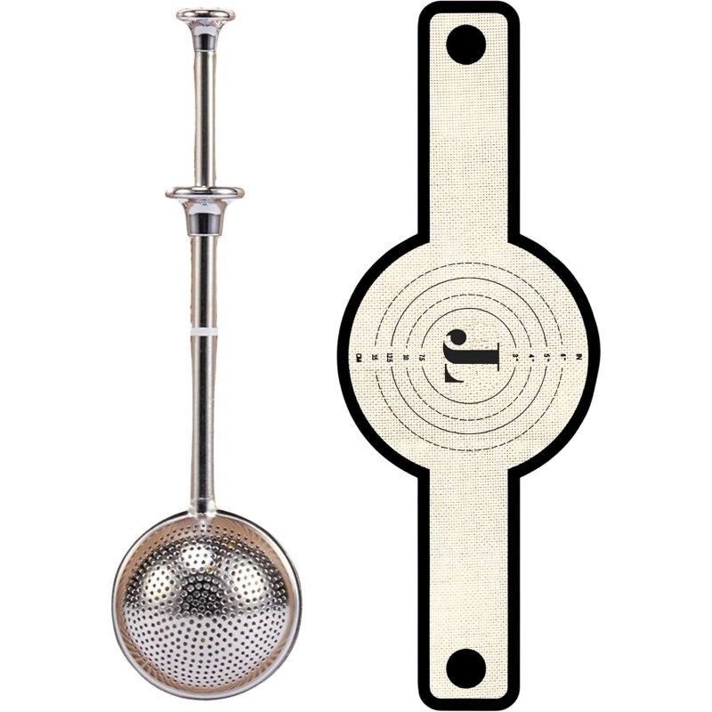 Introducing The Easy-Lift Dutch Oven Silicone Bread Sling & Scoop & Dust Flour Sifter Combo. A Premium Sourdough Bread Mat & Artisanal Flour Dusting Wand Bread Baking Supplies Set (2pcs)