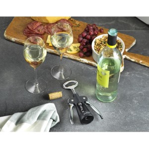 GoodCook Gourmet Deluxe Winged Corkscrew, Stainless Steel Worm, Universal Fit For All Cork Sizes