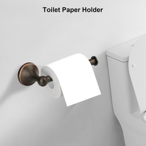 4 Piece Antique Bathroom Hardware Accessories Set Oil Rubbed Bronze,24 Inch Towel Bar Set,Towel Rack Set,Bathroom Towel Holder Set