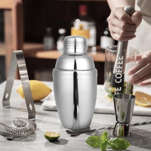 6PCS Mini Cocktail Shaker, Drink Shakers Cocktail,Stainless Mini Martini Shaker, Cocktail Shaker With Strainer, for Bar Tending, Espresso Shaker, for Bar Party Home Drink Mixers (8 OZ)