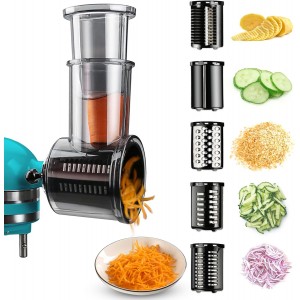 Stainless Steel Slicer Shredder Attachme...
