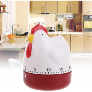 Cute Hen Kitchen Cooking Timer Mechanical Countdown Clock Alarm Reminder F Kitchen Timer Led