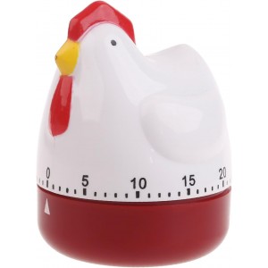 Cute Hen Kitchen Cooking Timer Mechanical Countdown Clock Alarm Reminder F Kitchen Timer Led