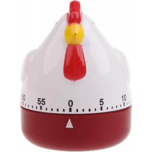 Cute Hen Kitchen Cooking Timer Mechanical Countdown Clock Alarm Reminder F Kitchen Timer Led