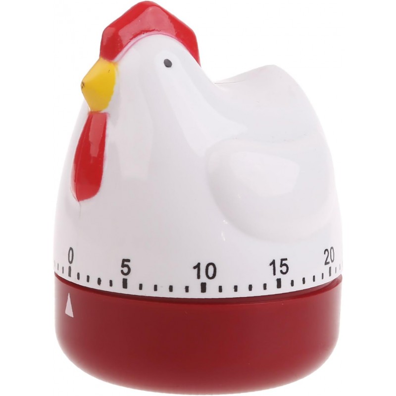 Cute Hen Kitchen Cooking Timer Mechanical Countdown Clock Alarm Reminder F Kitchen Timer Led