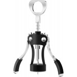 KORCCI Wine Opener, Wine Bottle Opener, Zinc Alloy Wing Corkscrew Heavy Duty, Cork Screw Beer Opener for Bartenders, Multifunctional Bottle Opener for Home Kitchen, Restaurant, Bar, Waiters