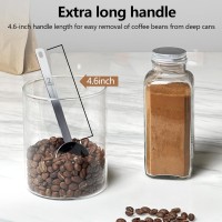 Generic 2 Tablespoon Stainless Steel Coffee Scoop - Perfect Measuring Spoon for Ground Coffee, Espresso - Durable Serving Utensil (30ml), Silver, BD-003