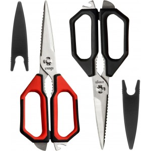 LIVINGO Kitchen Scissors Set All Purpose...
