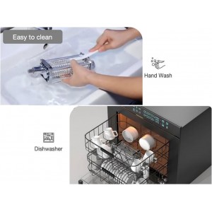 Meat Tenderizer Tool Compatible with Kitchenaid Stand Mixer, Pork Steak Tenderizer Machine, Meat Cube Tenderizing Attachment, Stainless Steel Gears Dishwasher Safe (Black)