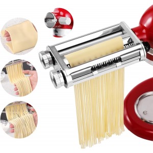 Pasta Noodle Maker Attachment Set for Ki...