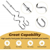 Dough Hook for Ninja Mixer, Power Mixer System (CI100 Series) for Ninja Blender Accessories CI100, CI101, CC105A, CI105BRN & CI101H1, Stainless Steel Foodi Accessories XSKDOUGHHK,1 Pack