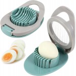 2 Pack Egg Slicer for Hard Boiled Eggs, Dokpod Egg Cutter for Hard Boiled Eggs, Stainless Steel Wire Egg Slicers, Egg Salad Maker, Boiled Egg Slicers, Boiled Egg Cutter