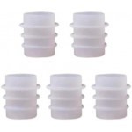 5Pcs White Cork Cover Bottle Stopper Silicone Mold,Crystal Epoxy Wine Bottle Stopper Mold,Reusable Beverage Bottle Stoppers Silicone Molds,Wine Stoppers and Pourers,Wine Stoppers,Kitchen and Dining