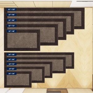 Machine Washable Kitchen Rug 24