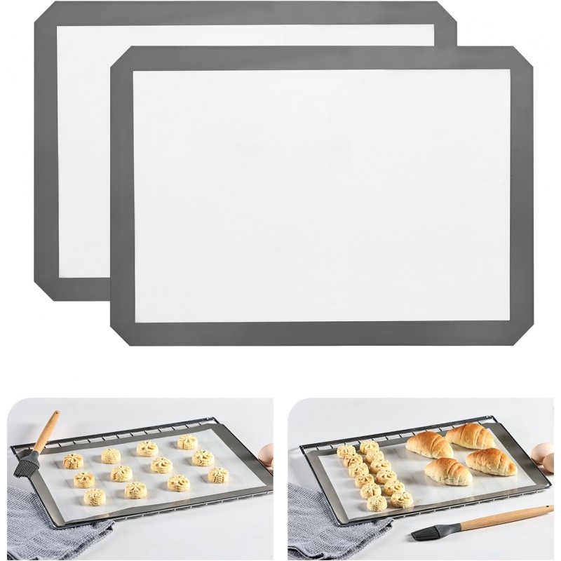KitchenRaku Silicone Baking Mat, 16.5
