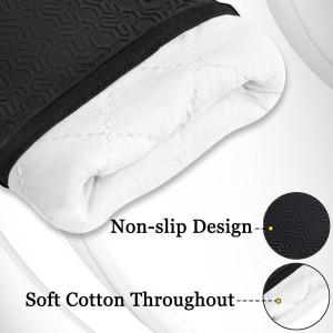 8PCS Oven Mitts and Pot Holders Sets - 480°F Heat Resistant Pot Holders and Oven Mitts, 14.5