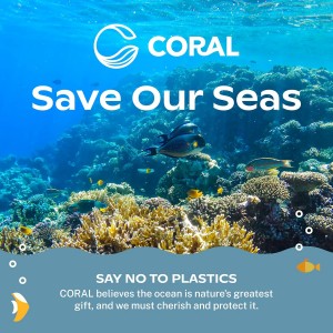 CORAL Light Brown 100% Compostable Forks - 120 Heavy Duty Forks (7.0 inch) - Break Resistant with Smooth Edges, Ocean Friendly Alternative to Plastic Silverware - Biodegradable & Disposable Forks