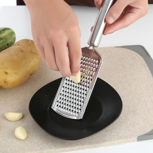 Cheese Grater, 9.4 Inch x 2.2 Inch Stainless Steel Vegetables Zester for Vegetables, Cheese, Fruits and Lemon (1)