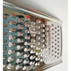 Cheese Grater, 9.4 Inch x 2.2 Inch Stainless Steel Vegetables Zester for Vegetables, Cheese, Fruits and Lemon (1)