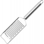 Cheese Grater, 9.4 Inch x 2.2 Inch Stainless Steel Vegetables Zester for Vegetables, Cheese, Fruits and Lemon (1)