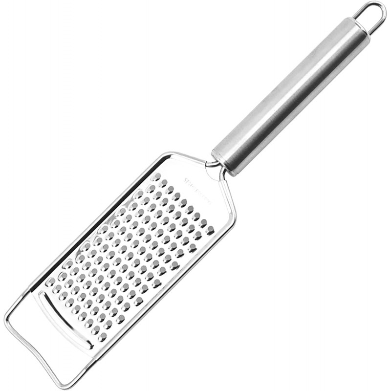 Cheese Grater, 9.4 Inch x 2.2 Inch Stainless Steel Vegetables Zester for Vegetables, Cheese, Fruits and Lemon (1)