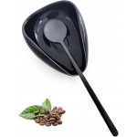 Ceramic Spoon Rest, Mini Coffee Spoon Holder for Coffee Tea Spoons Stirrers, Coffee Station Decor Coffee Bar Accessories