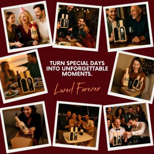 Semecca® Wine Opener – Professional Waiter’s Corkscrew, Double Hinged Wine Key, Wine Bottle Opener with Wooden Gift Box, Gift for Wine Lovers