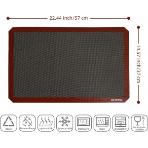 Non-Stick Perforated Silicone Baking Mat,22.44