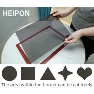 Non-Stick Perforated Silicone Baking Mat,22.44