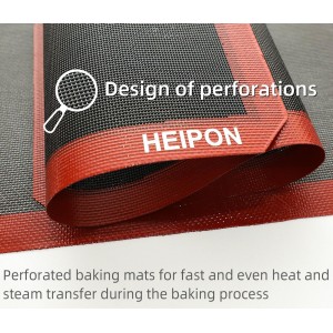Non-Stick Perforated Silicone Baking Mat,22.44