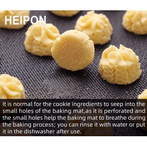 Non-Stick Perforated Silicone Baking Mat,22.44