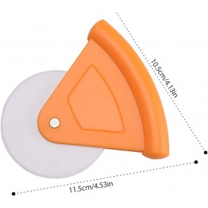 Pizza Wheels Cutter, Plastic Pizza Cutter Wheel Cake Bread Cutting Tool Bakeware for Kitchen ()